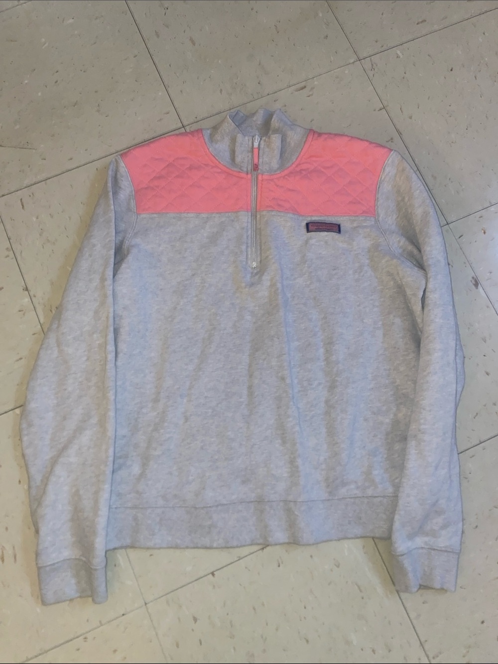 VINEYARD VINES 1/4 ZIP Pullover Large
